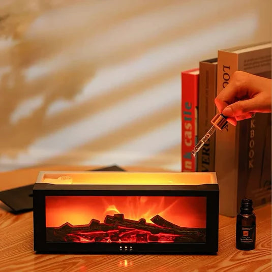 Essential Oil Diffuser Fireplace